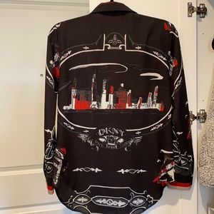 DKNY NYC Skyline Button Down